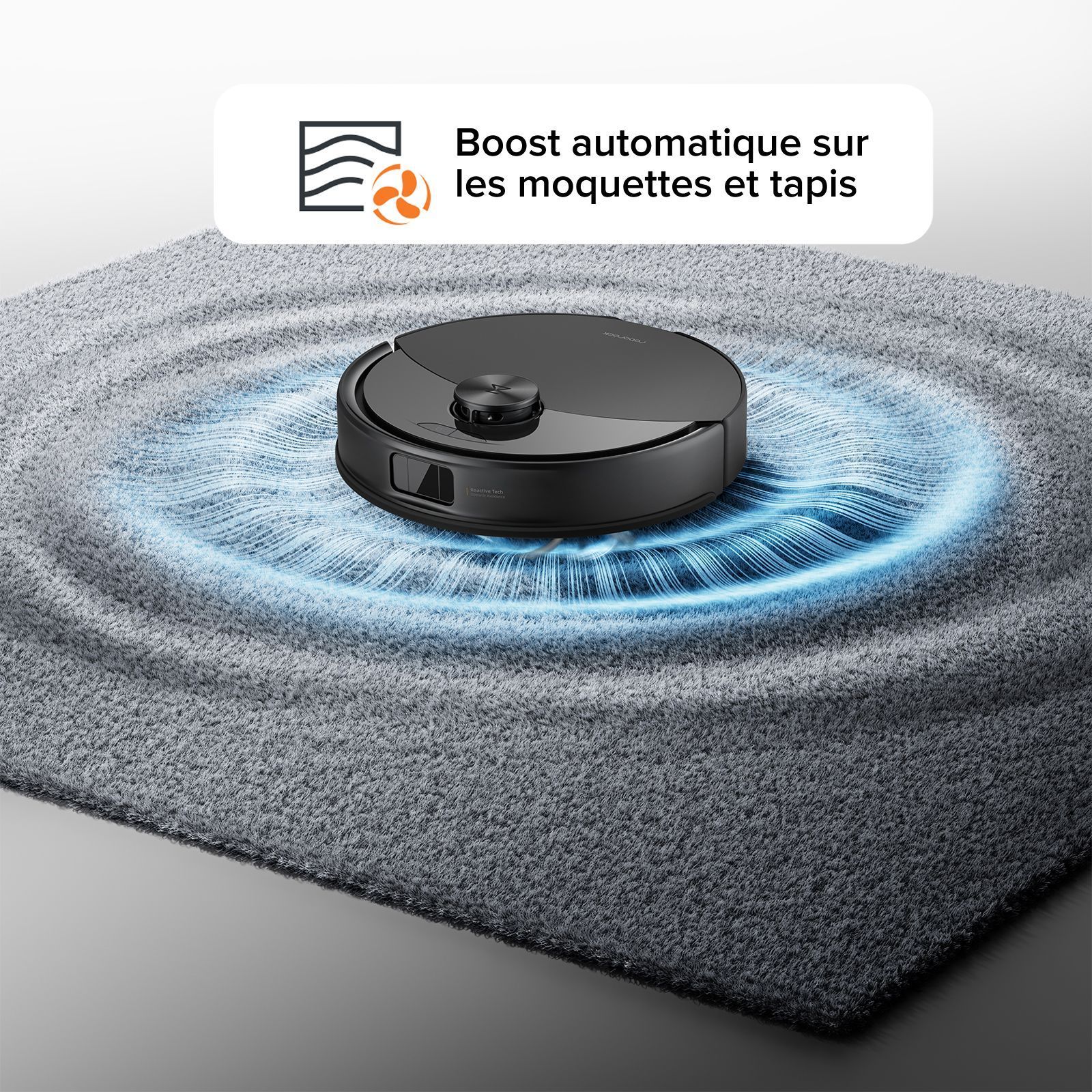 ROBOROCK Q10 VF+ - Aspirateur Robot Laveur avec Station de Vidage Automatique - Puissance 10000 Pa - Autonomie 150 min