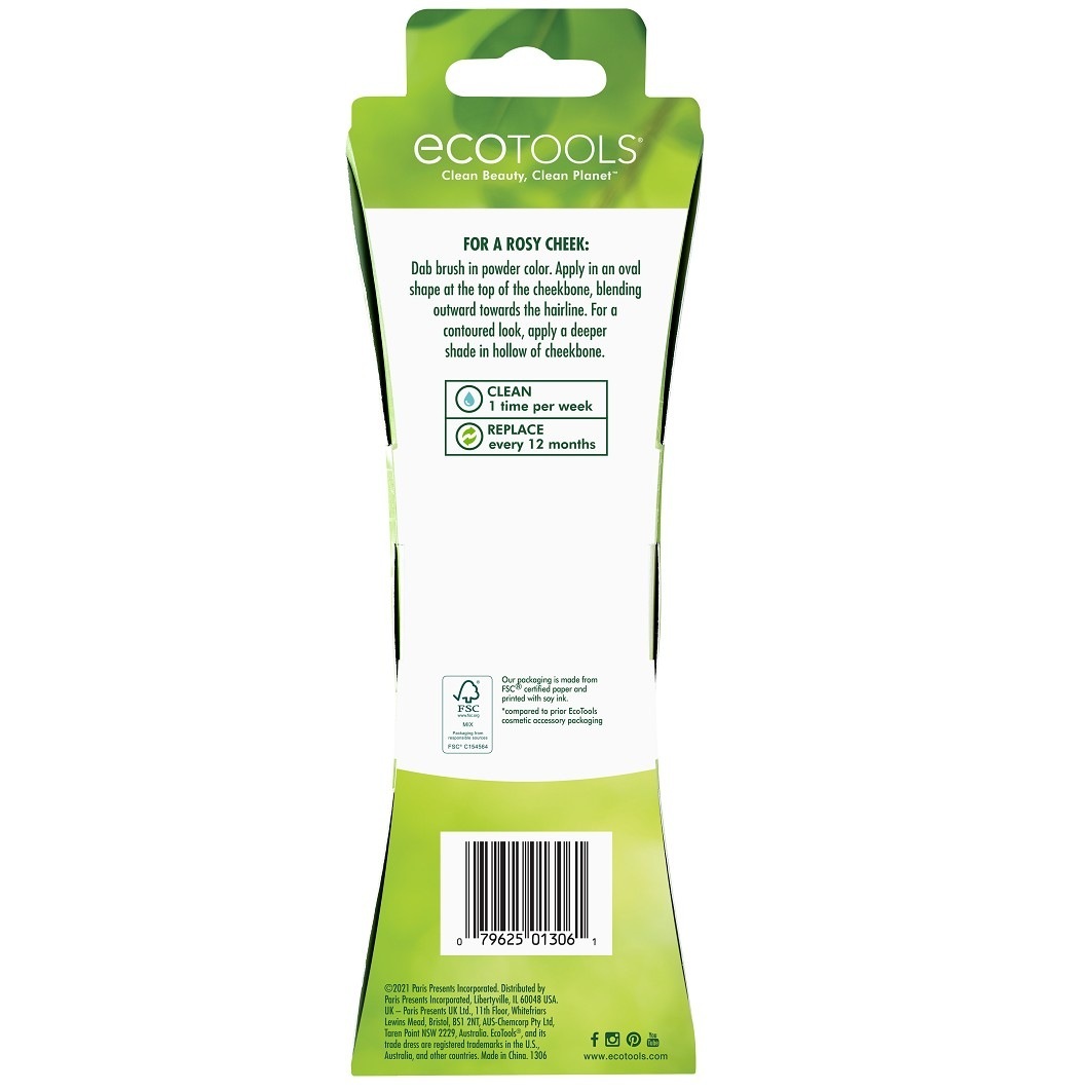 Ecotools precizna četkica za rumenilo – 1 komad