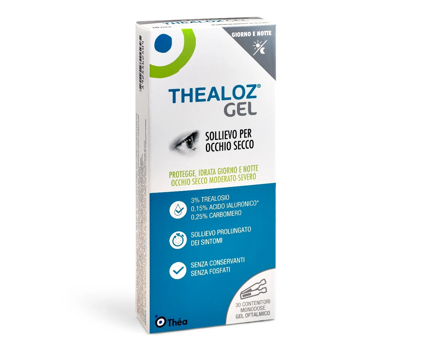 THEALOZ Thealoz Gel 30 Flaschen feuchtigkeitsspendende Augencreme