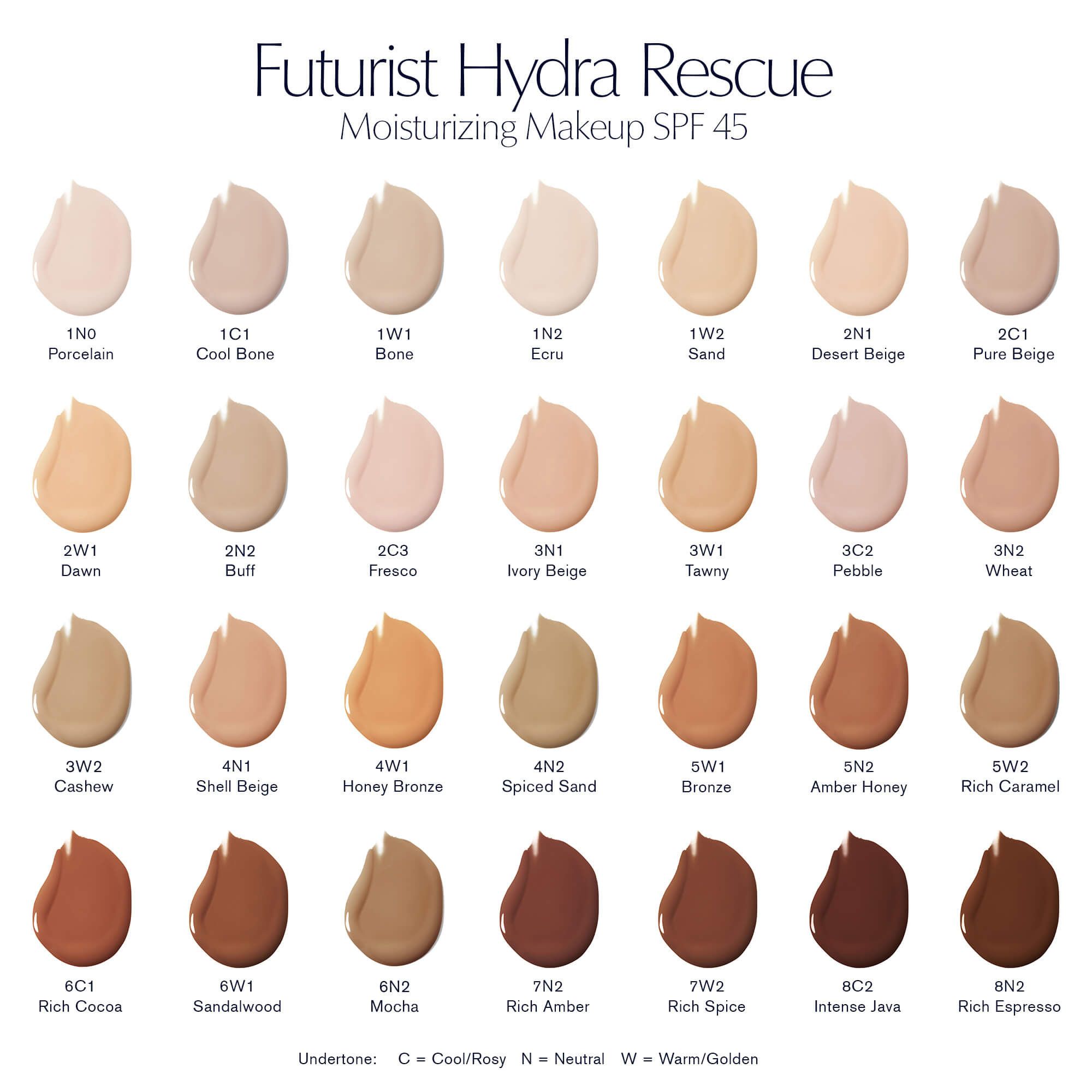 Futurist Hydra Rescue hidratantni puder sa SPF 45 Luksuzni puderi