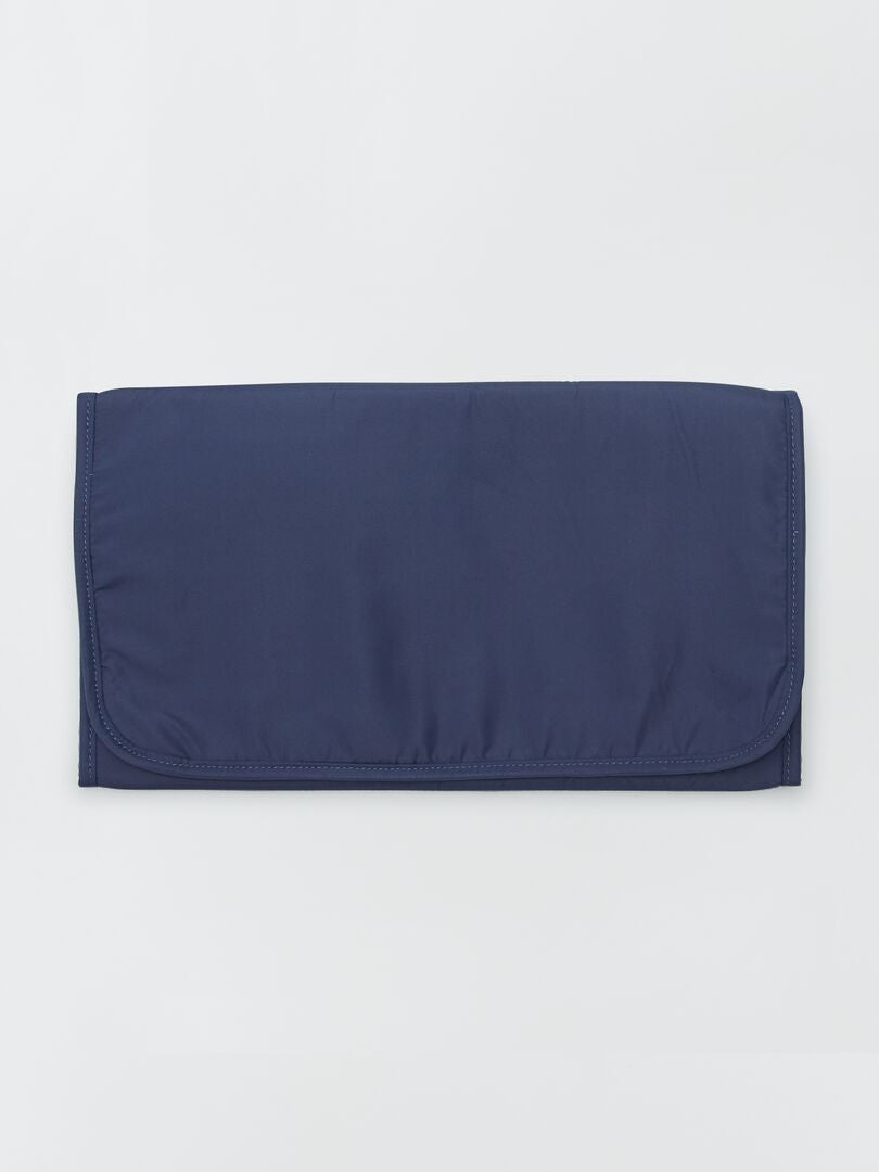 Gewatteerde luiertas - BLAUW
