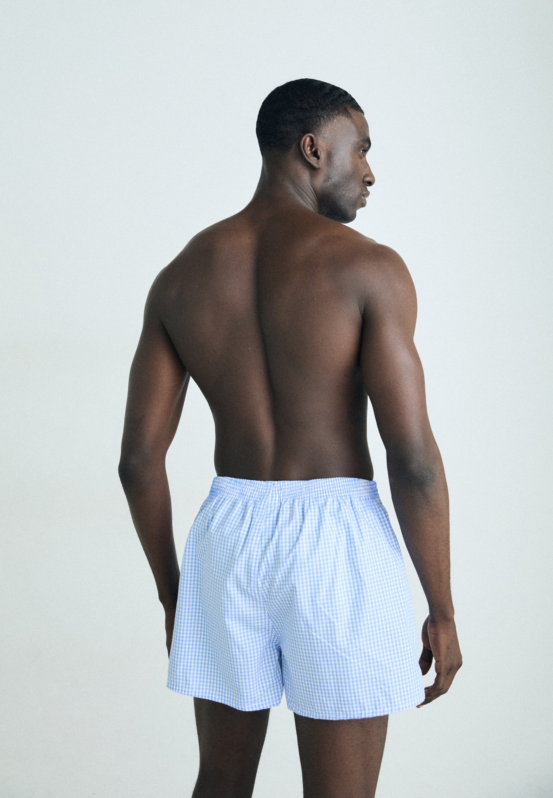 BOSS 2 PACK - Bokserki - rozpinane niebieskie