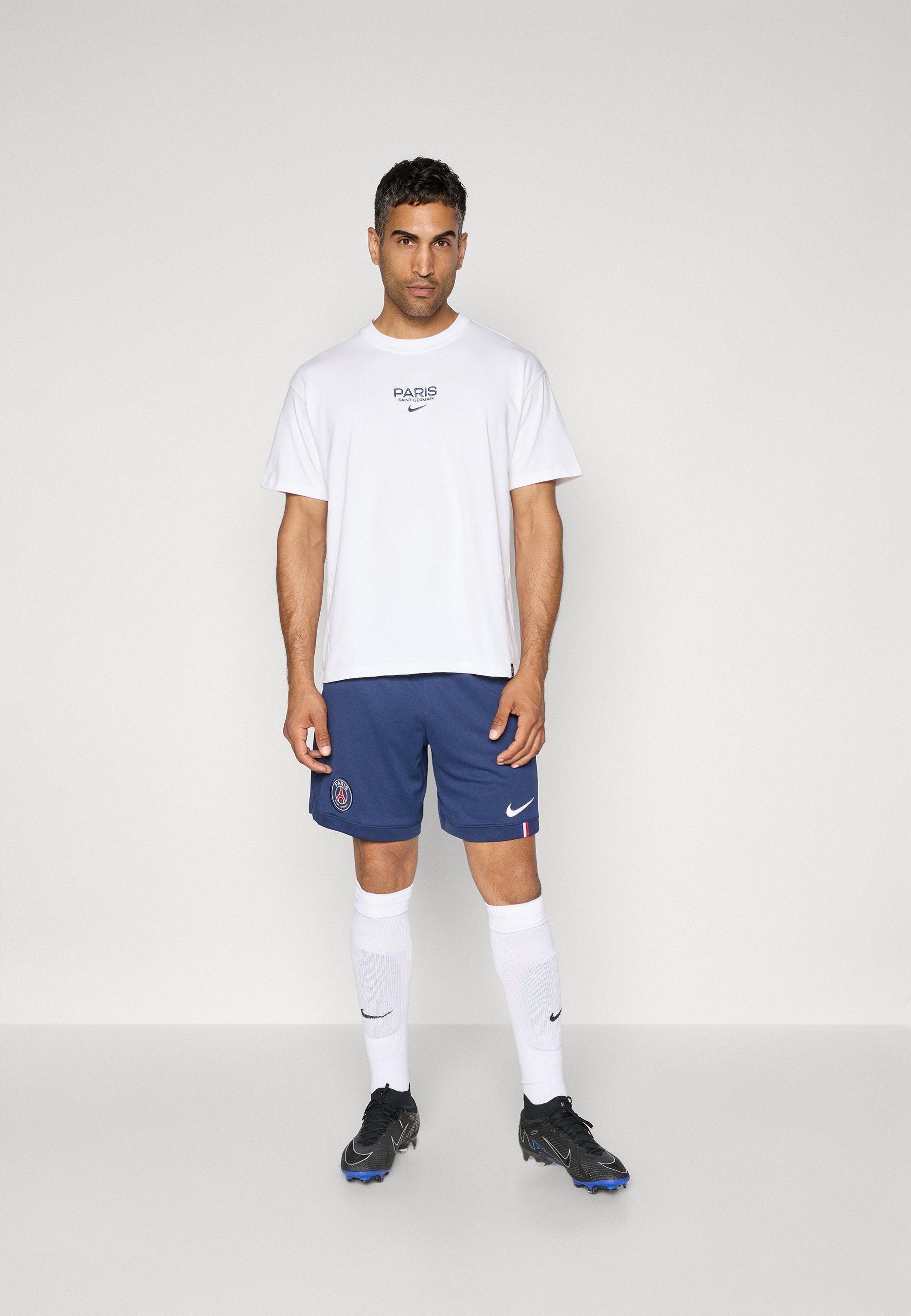 Nike Performance PARIS SAINT-GERMAIN PREMIUM T-Shirt – Bedrucktes T-Shirt – Weiß