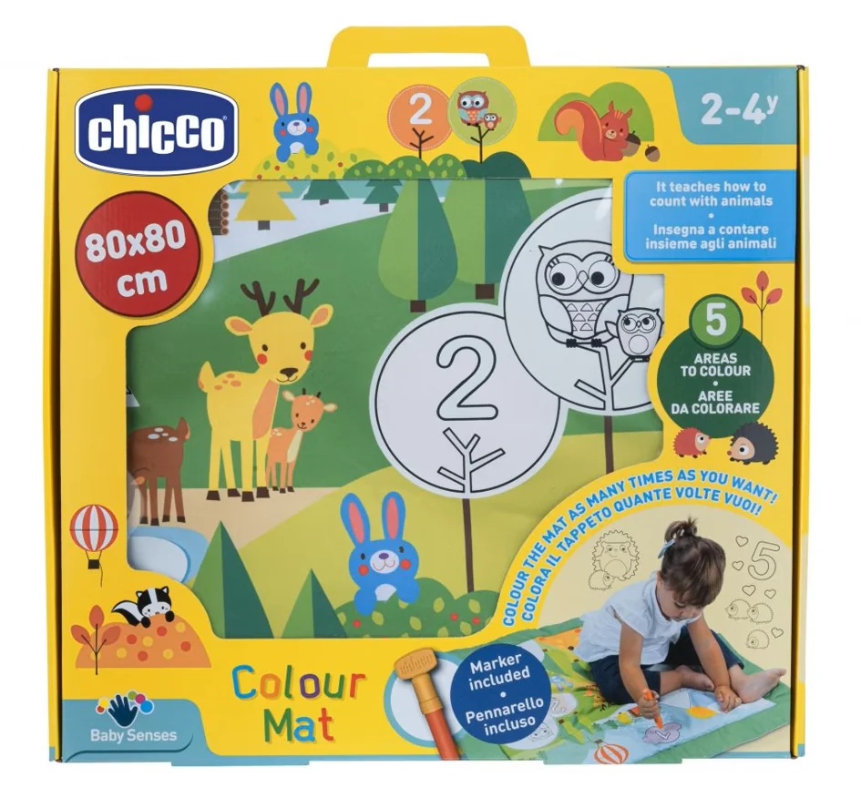 CHICCO Mäng Chicco Bs Värviline Matt Loovus ja Õppimine