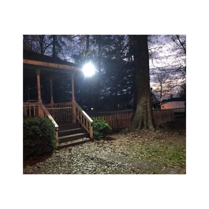 Foco LED solar - GIGICIAL - 1,5 metros - 10 W - 6500 K - Detector de movimiento