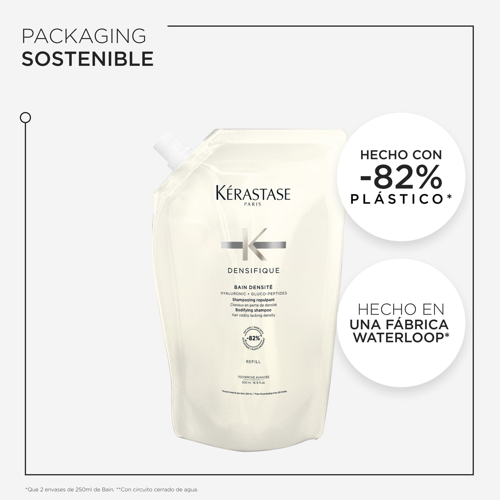 Densifique Bain Densité Shampoo Refill Šamponi za frizerske salone