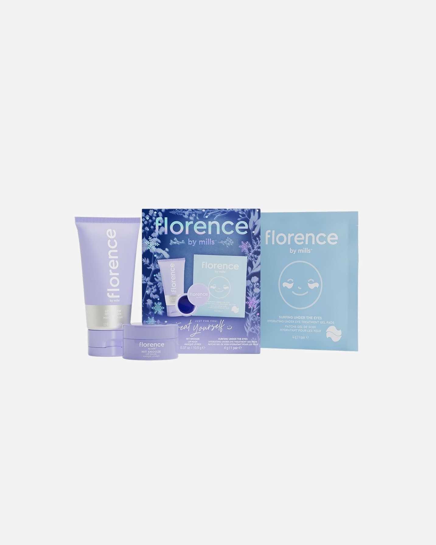 Set za njegu lica Florence by Mills – Samo za vas: Razmazite se – 1 komad