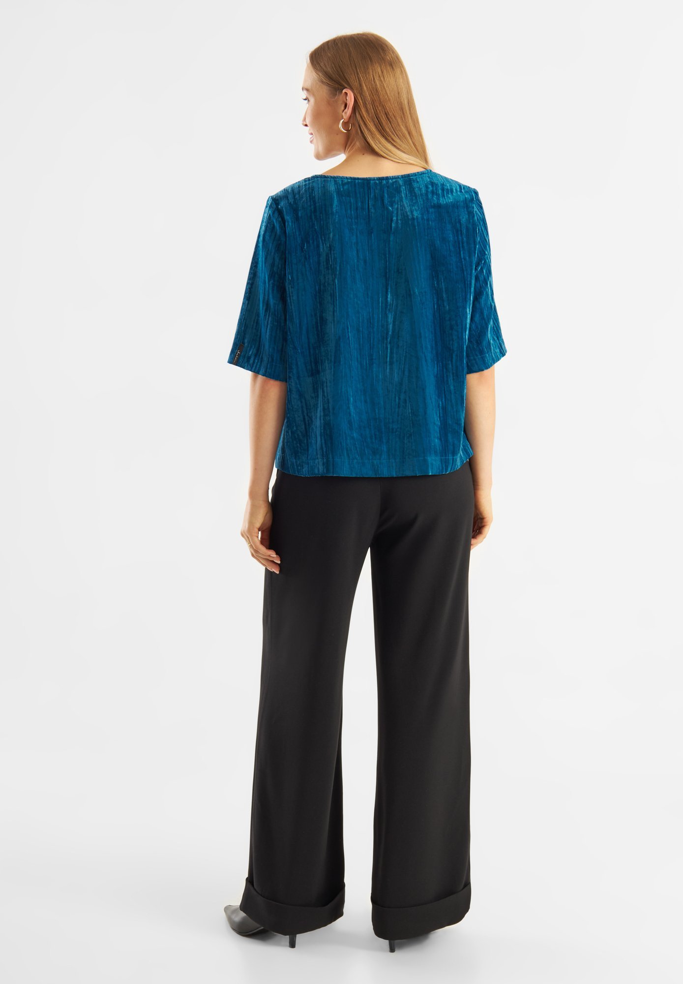 Jascha Stockholm PAPIN - Blusa - azul oceano