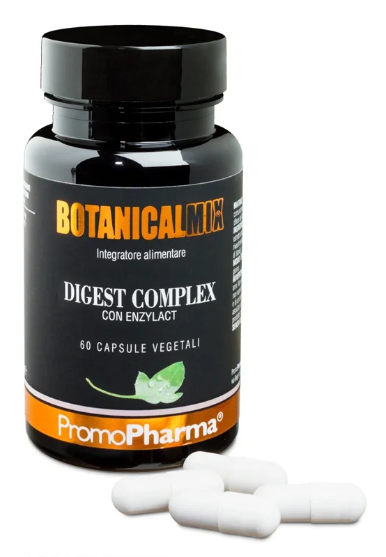 PROMOPHARMA PromoPharma BotanicalMix Complejo Digestivo 60 cápsulas Enzimas digestivas