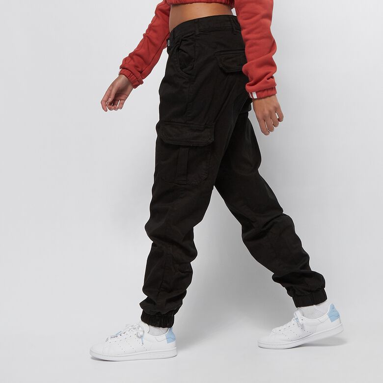 Cargo broek met hoge taille