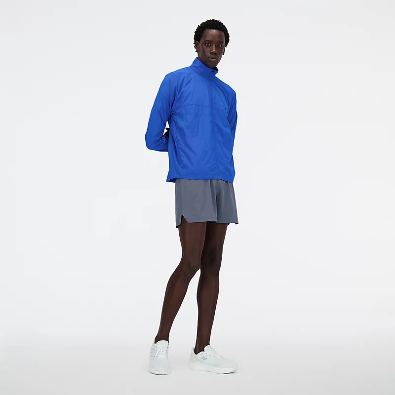 Sportjacke für Herren mit Grafikprint, faltbar - BLUE OASIS