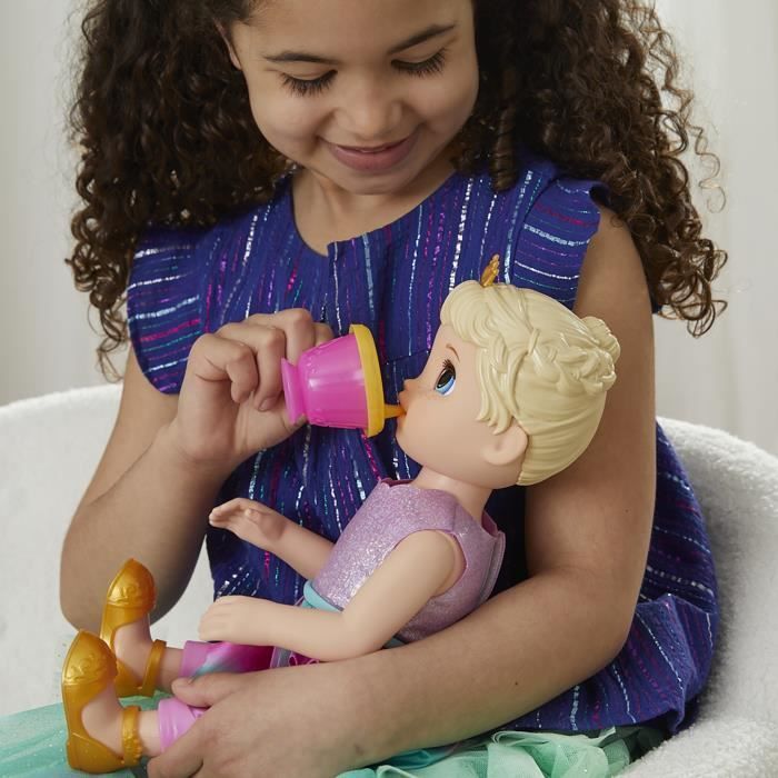 Prinsessa Ellie-nukke kasvaa aikuiseksi! - Baby Alive - Vaaleat hiukset - 3-vuotiaille ja sitä vanhemmille lapsille