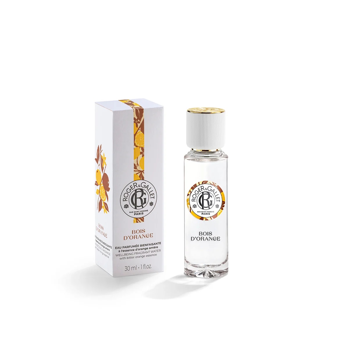 ROGER & GALLET R&G Bois D'Orange Eau Parfumée 30 ml Eau de Parfum voor welzijn