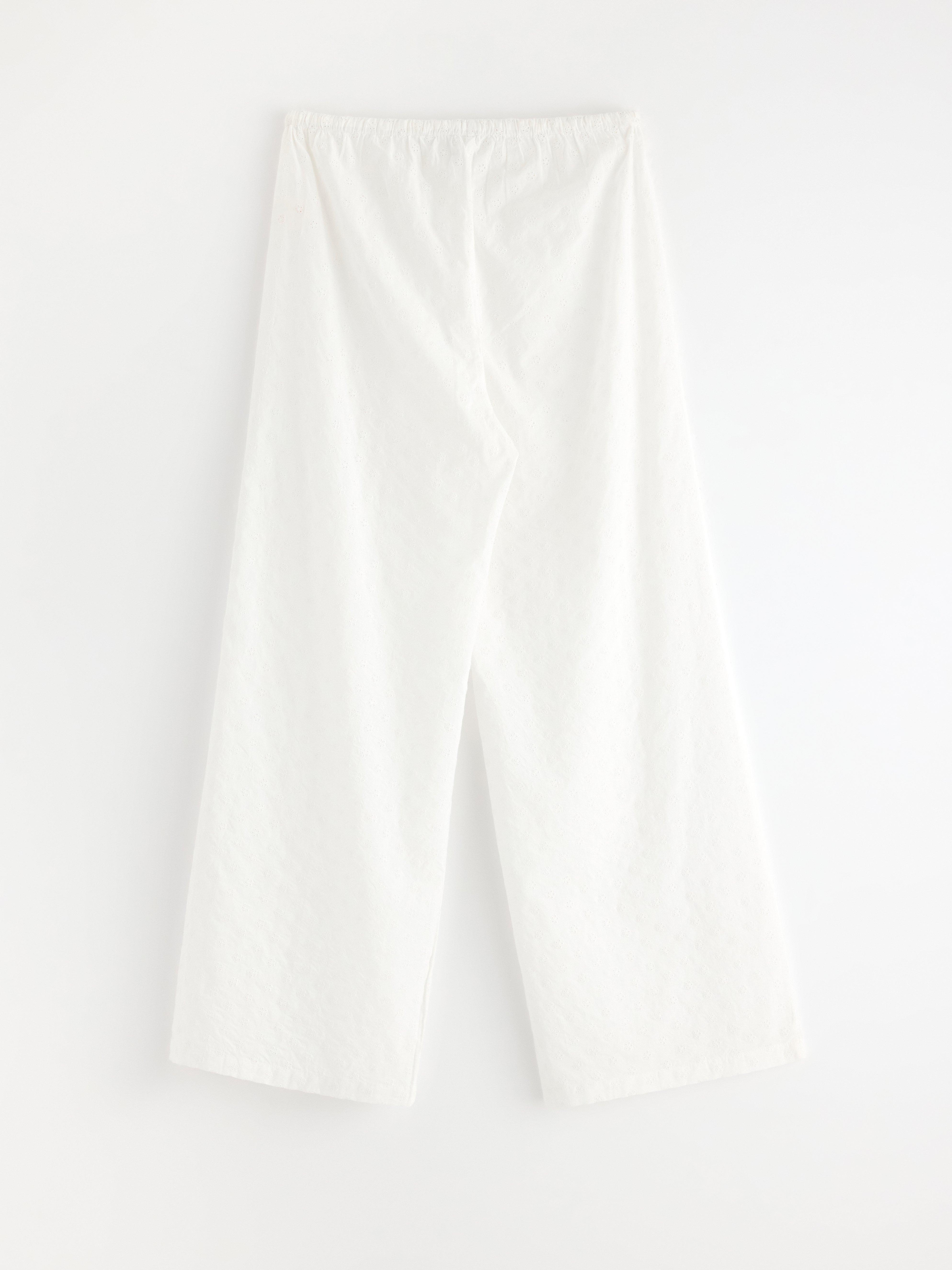 Pyjamasbyxor White