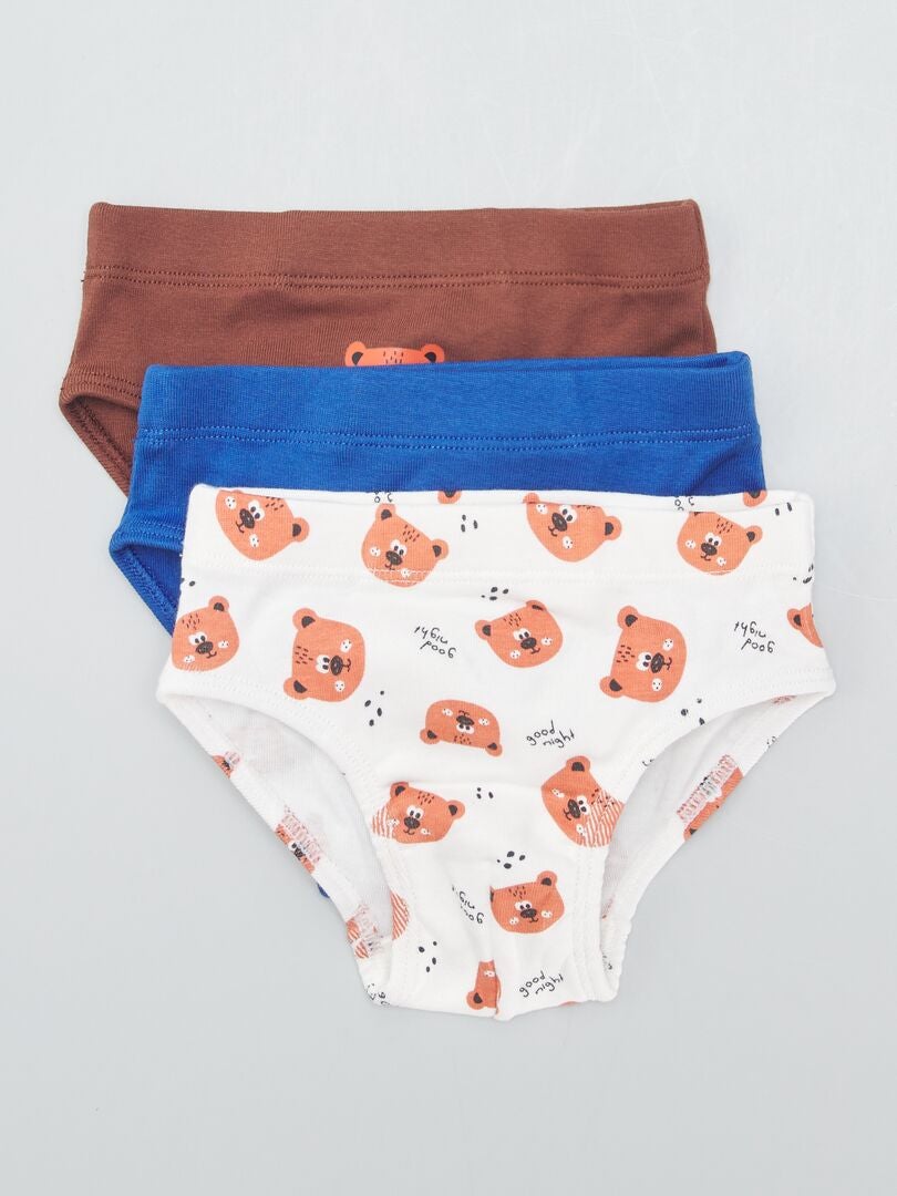 Set van 3 jersey slips - WIT