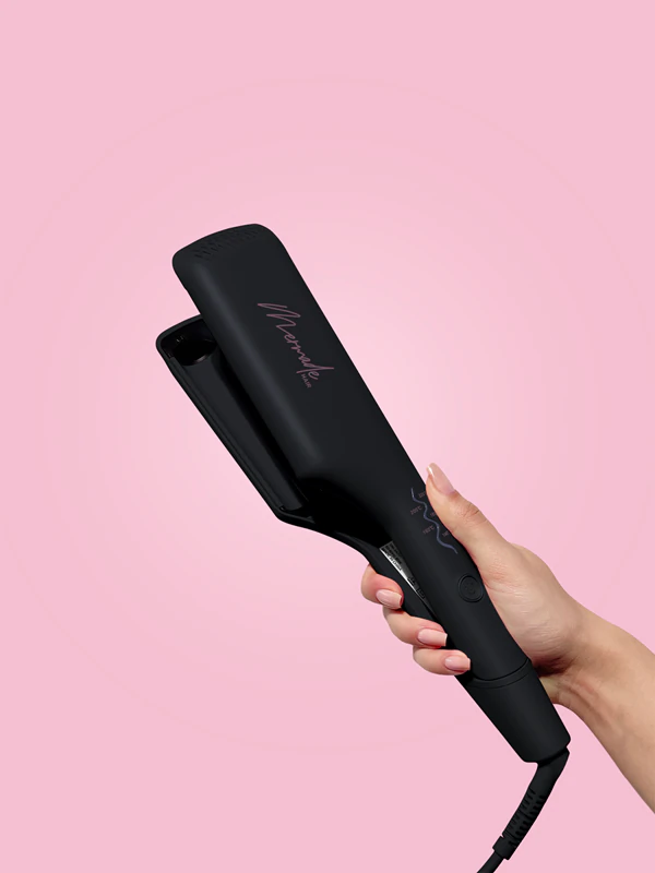 Modelador de cachos Mermade Double Waver para cabelos pretos