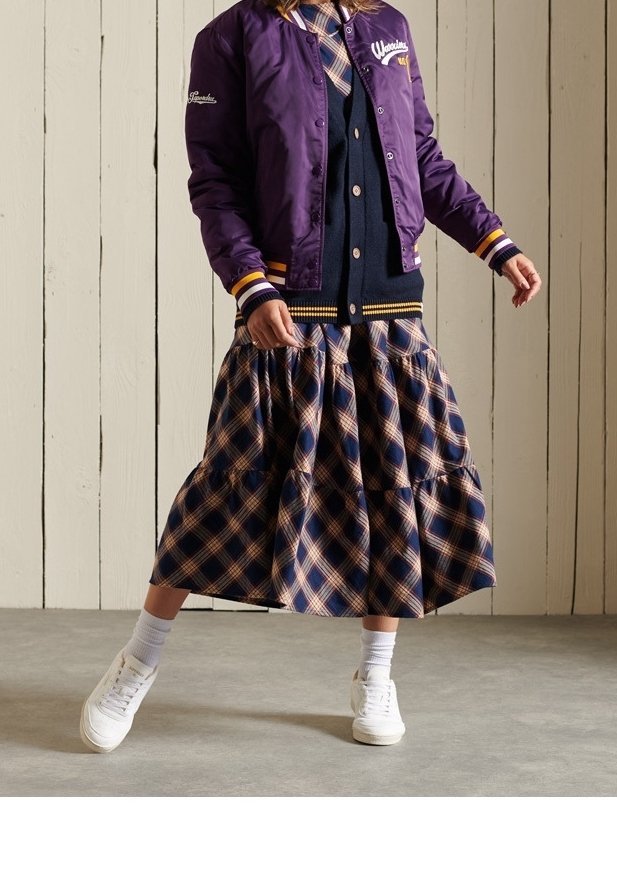 Superdry & Co bomberjack - paars