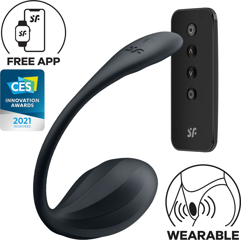 Satisfyer Ribbed Petal Connect App Vibrationsei