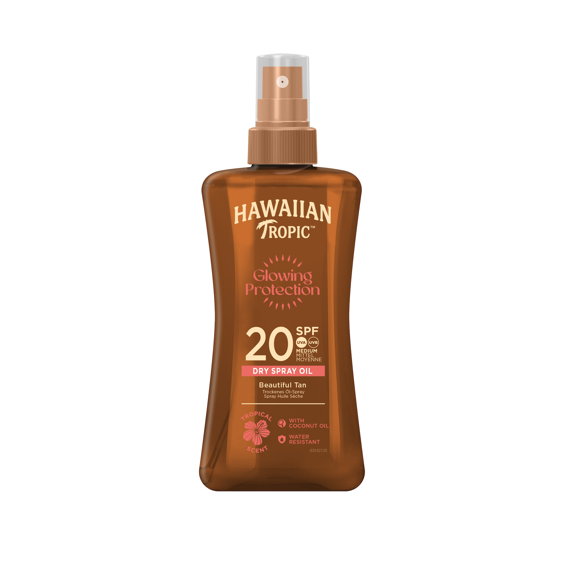 Spray ulei uscat cu protecție strălucitoare SPF20 200 ml - Hawaiian Tropic