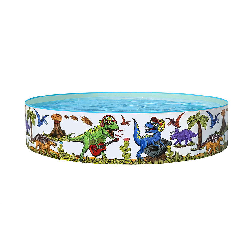 Piscina infantil Bestway con borde rígido, modelo Dino Bestway