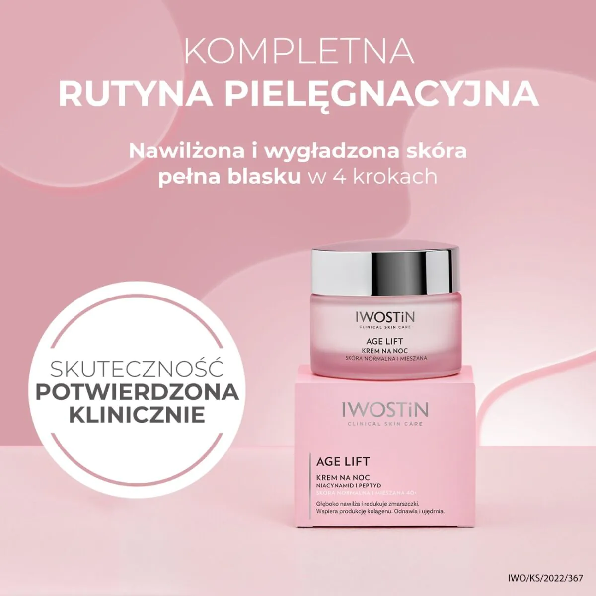 Iwostin Age Lift Krem na noc Skóra Mieszana