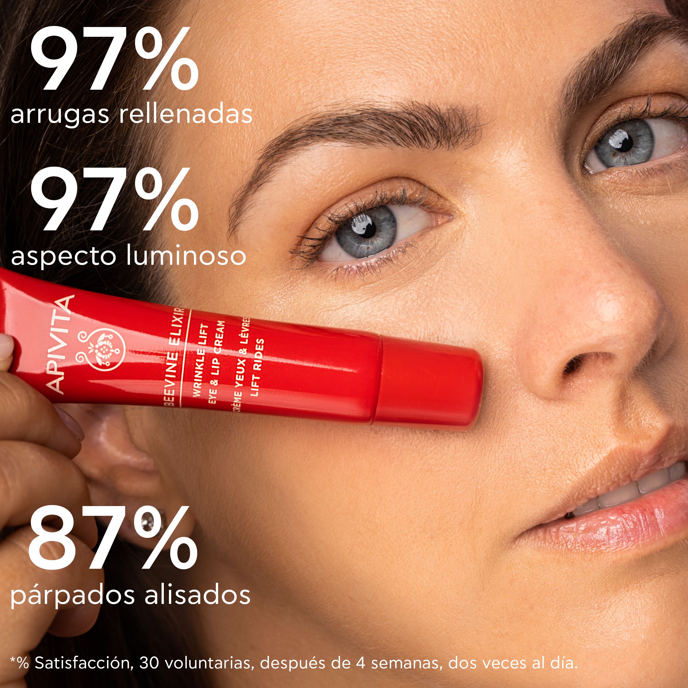 Beevine Elixir Wrinkle Lift, крема против бора за око очију и усне Контур око очију