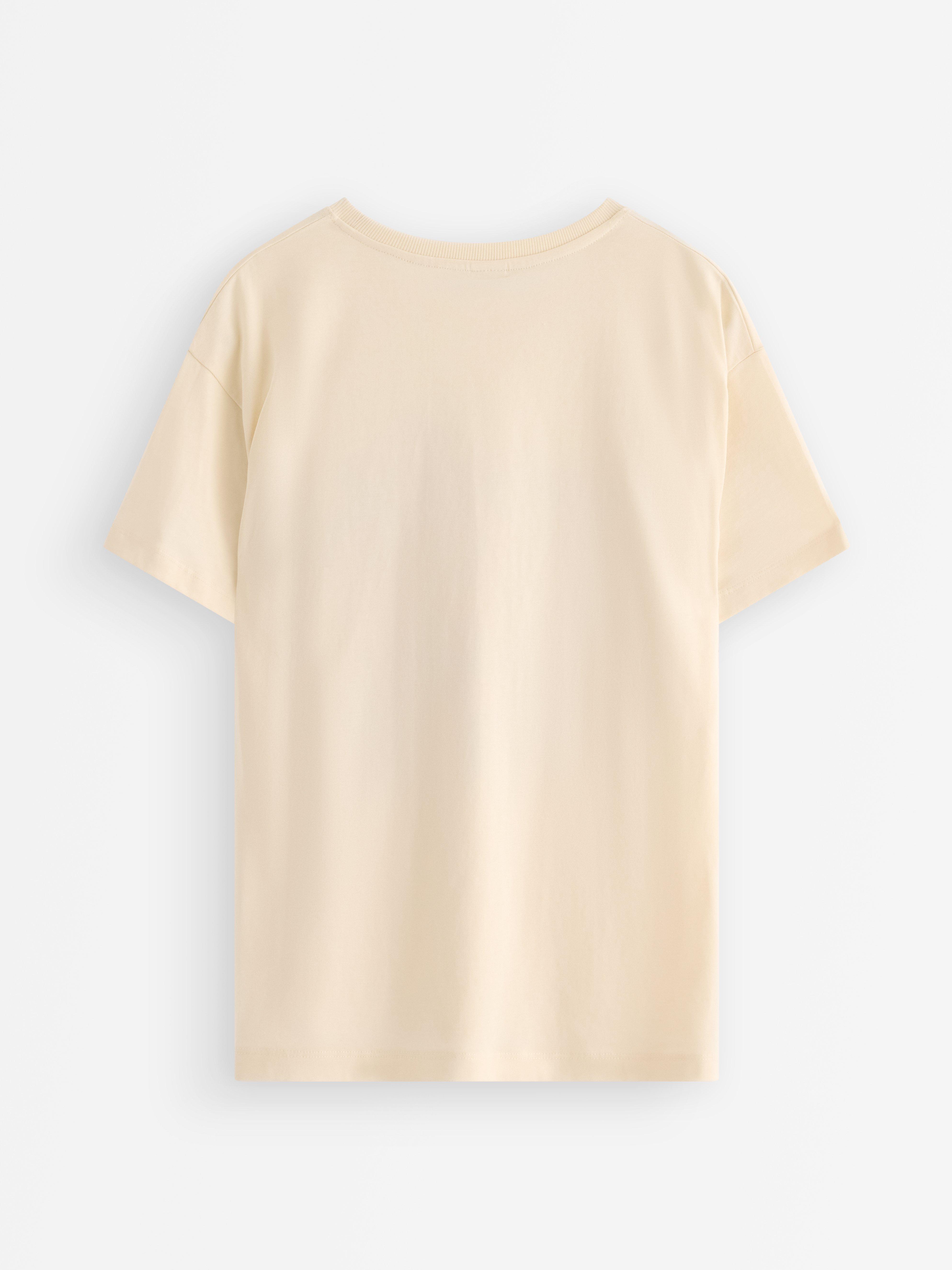 T-skjorte lys beige