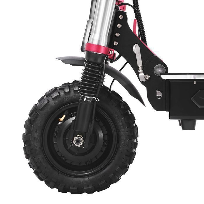 Patinete eléctrico BOYUEDA S5-11 - 2 motores de 3000 W - Batería de 60 V y 38 Ah - Neumáticos de 11 pulgadas - Amortiguador hidráulico - Pantalla LCD