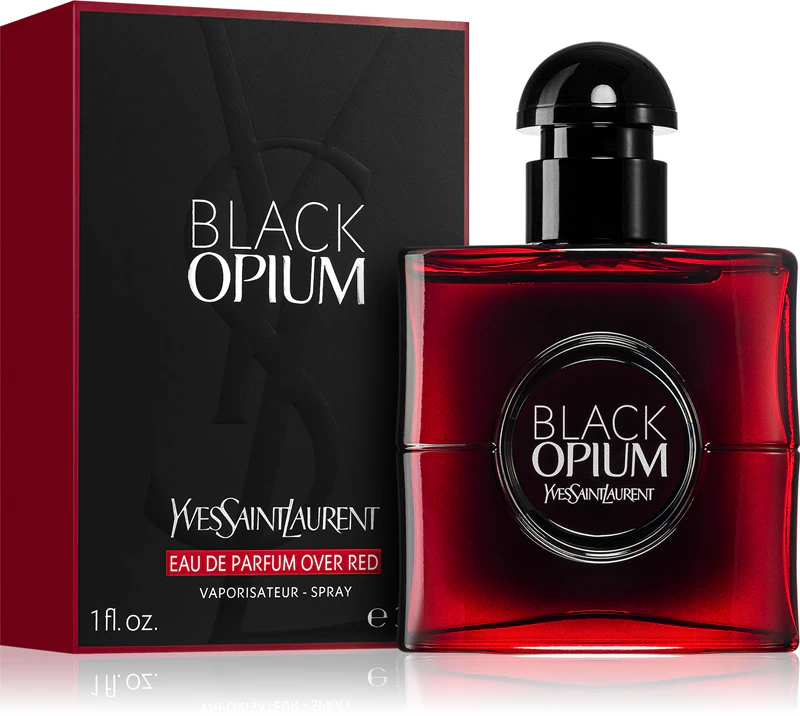 Yves Saint Laurent Black Opium Over Red Eau de Parfum para Mulheres