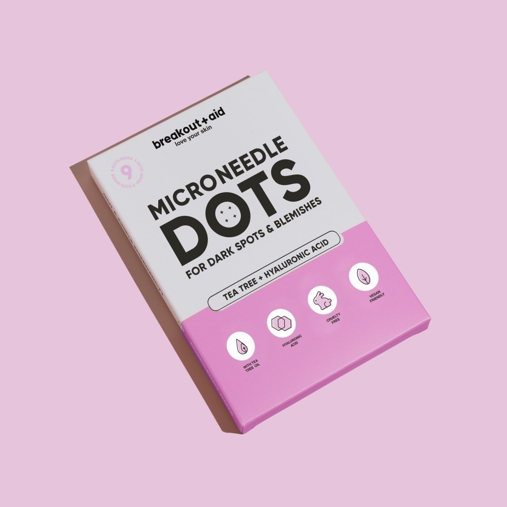 Breakout + Aid Micro needle dots for dark spots