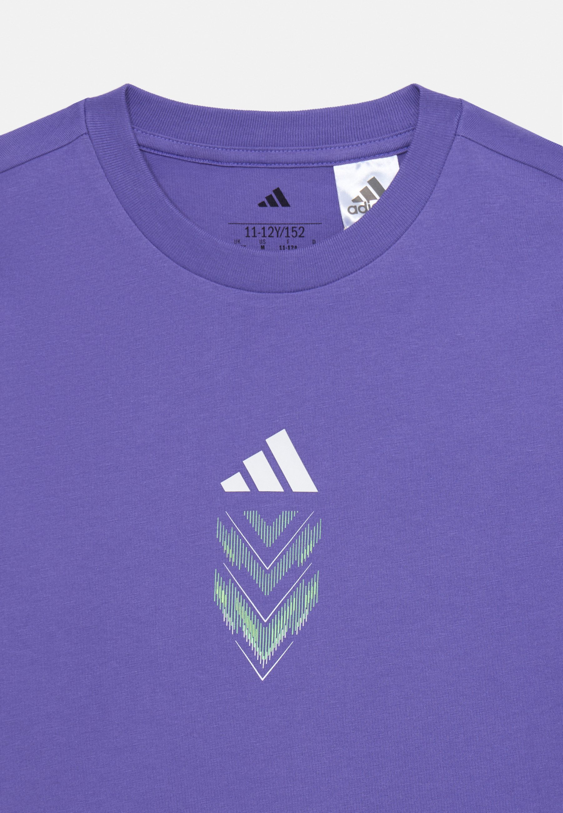 adidas Performance SIGN UNISEX - T-shirt imprimé - Purple Rush