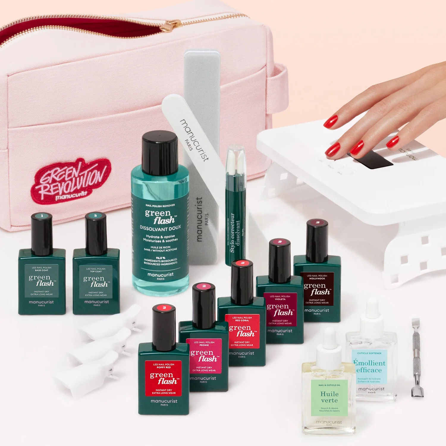 Semi-permanent LED Green Flash™ Trousse Super Addict