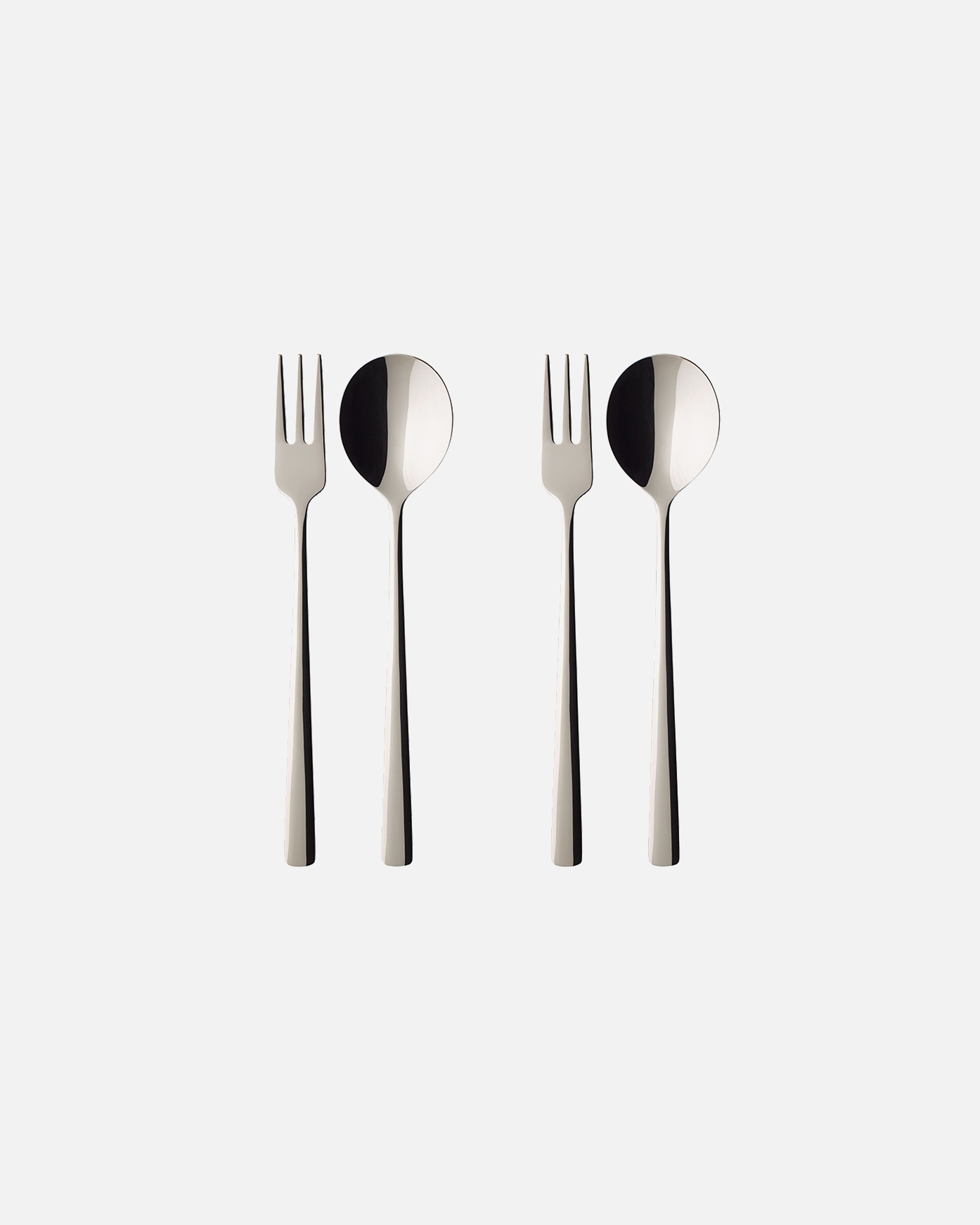Ensemble de couverts à spaghetti Villeroy & Boch, 4 pièces (2 cuillères et 2 fourchettes), Offre du jour – 1 pièce