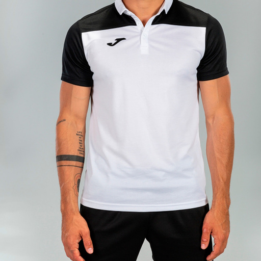  Polo Manga Corta Joma Hobby Ii Blanco Negro