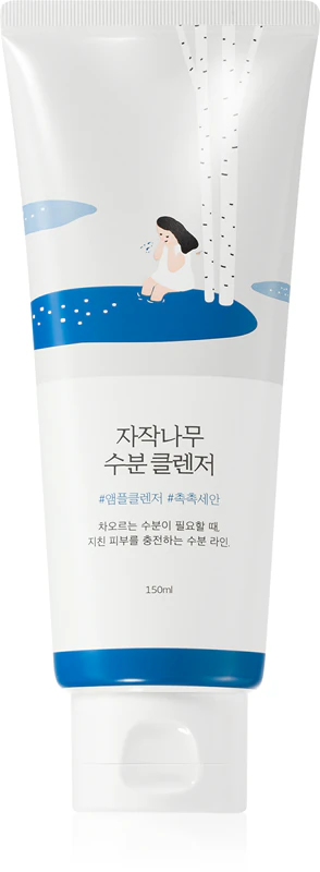 ROUND LAB Birch Juice Moisturizing Cleanser is een milde, schuimende reinigingsgel met regenererende eigenschappen.