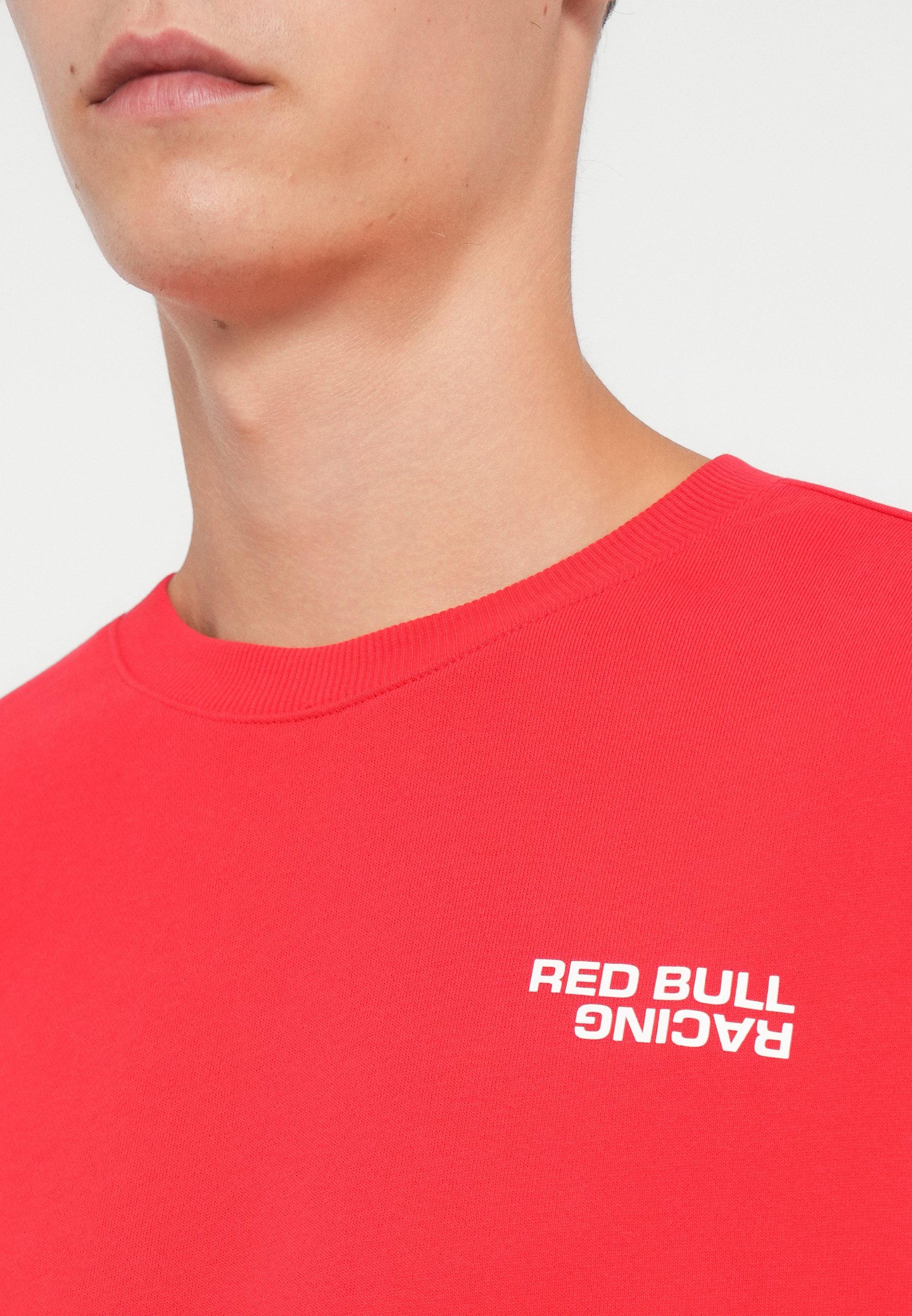 Red Bull Racing x Pepe Jeans REFLECT LOGO CREW - Sweatshirt - Marsrood