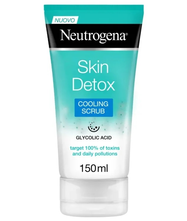 Neutrogena Detox Ação Esfoliante e Fortalecedora 150 ml Peeling da pele