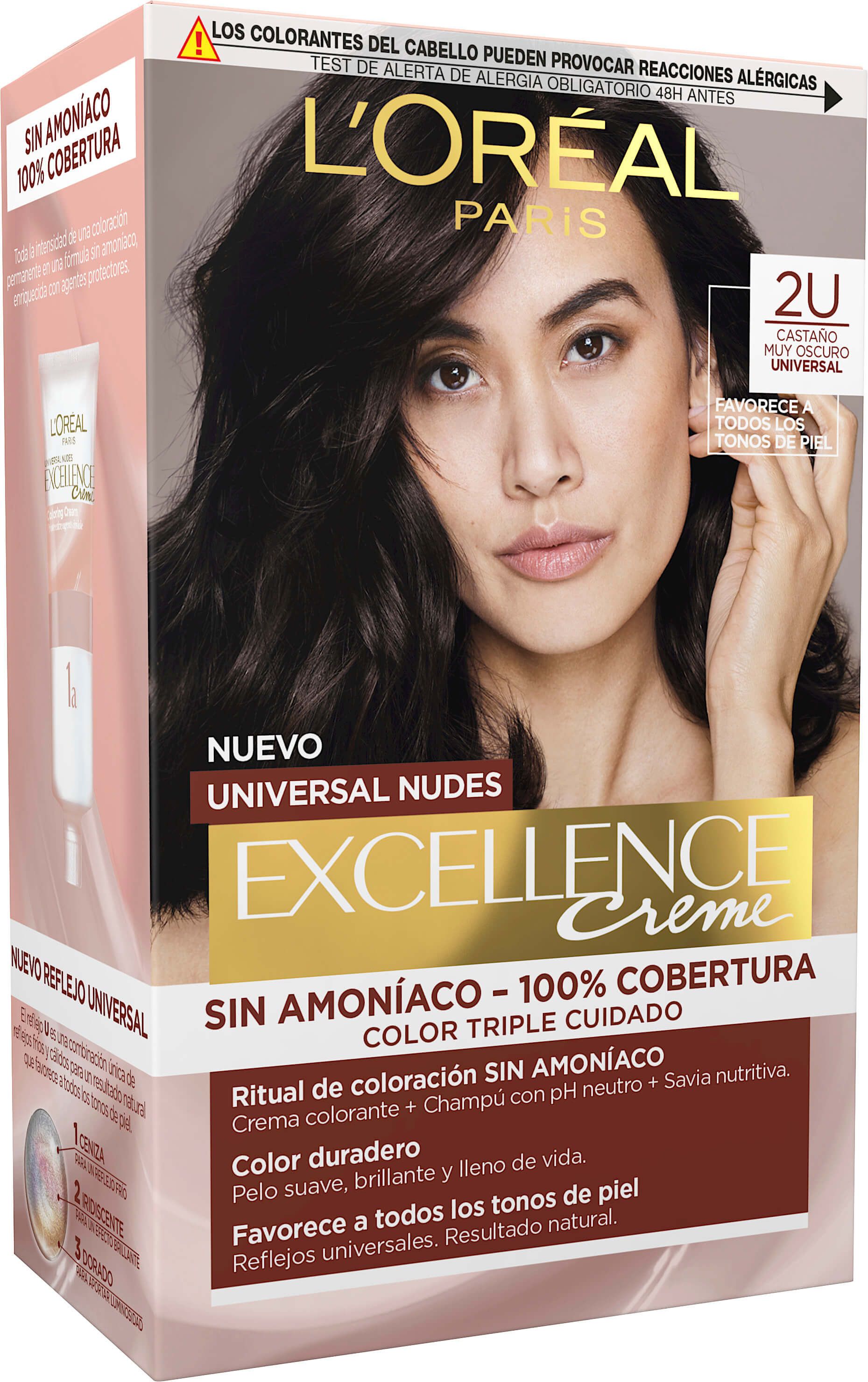 Barva za lase Excellence Creme Universal Nudes Barva za lase brez amoniaka
