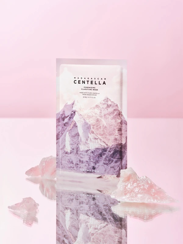 SKIN1004 Maska za čiščenje por z Madagaskar Centella Poremizing Clarifying Mask za glajenje kože in zmanjšanje por