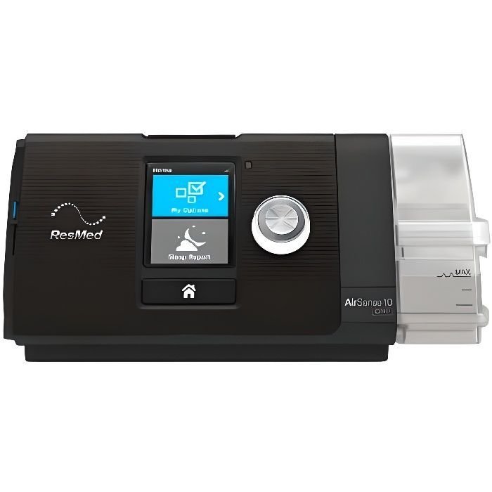 CPAP APAP ResMed AirSense 10 AutoSet et Humidificateur - Noir - Écran 7