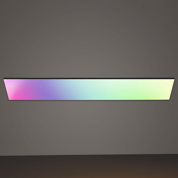 Panou LED Smartes Aris alb+color, 120 x 30 cm