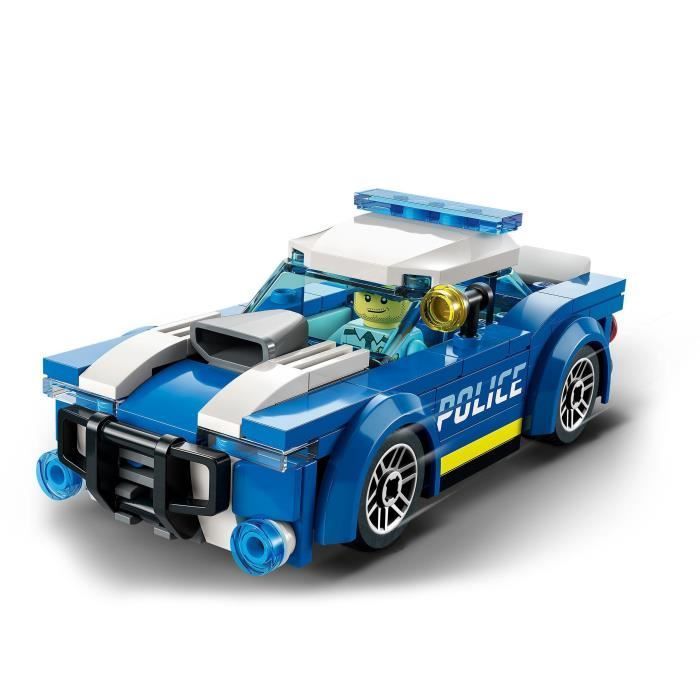 LEGO® 60312 Cityn poliisiauto, lelu lapsille 5-vuotiaille ja vanhemmille upseeriminihahmolla, lahjaidea, seikkailusarja