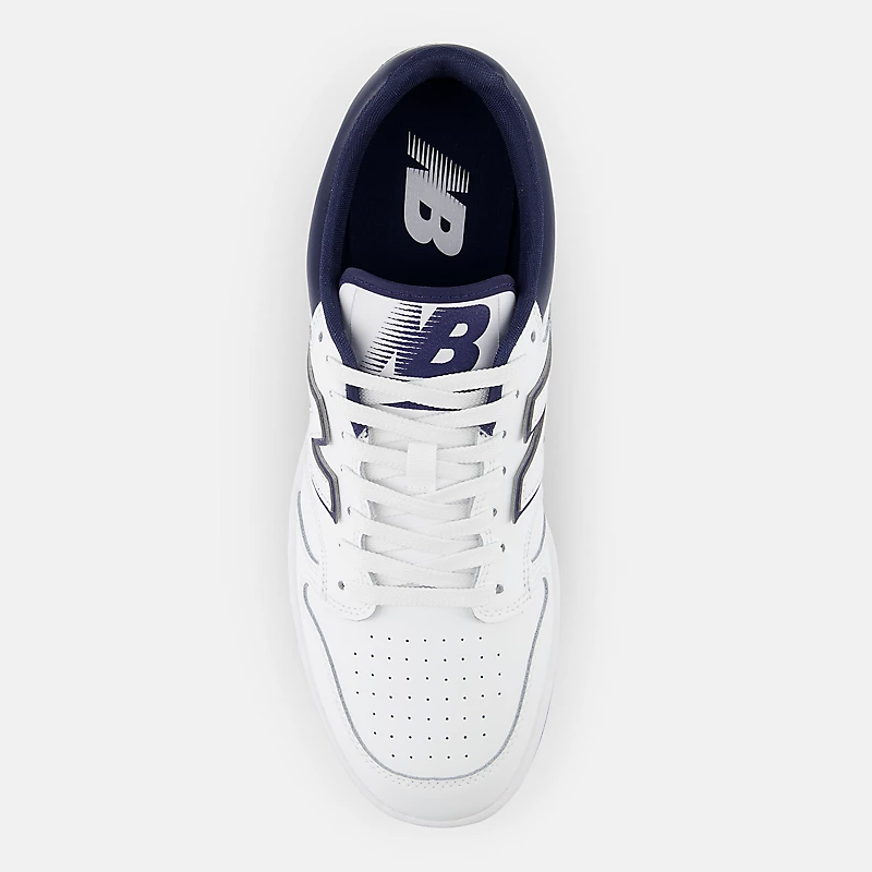 Homme 480 - blanc avec bleu marine