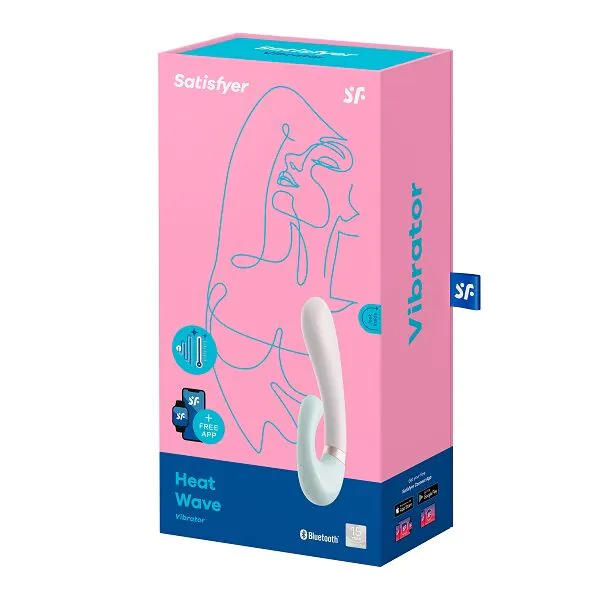 Satisfyer Heat Wave Connect App Mint Masażer intymny