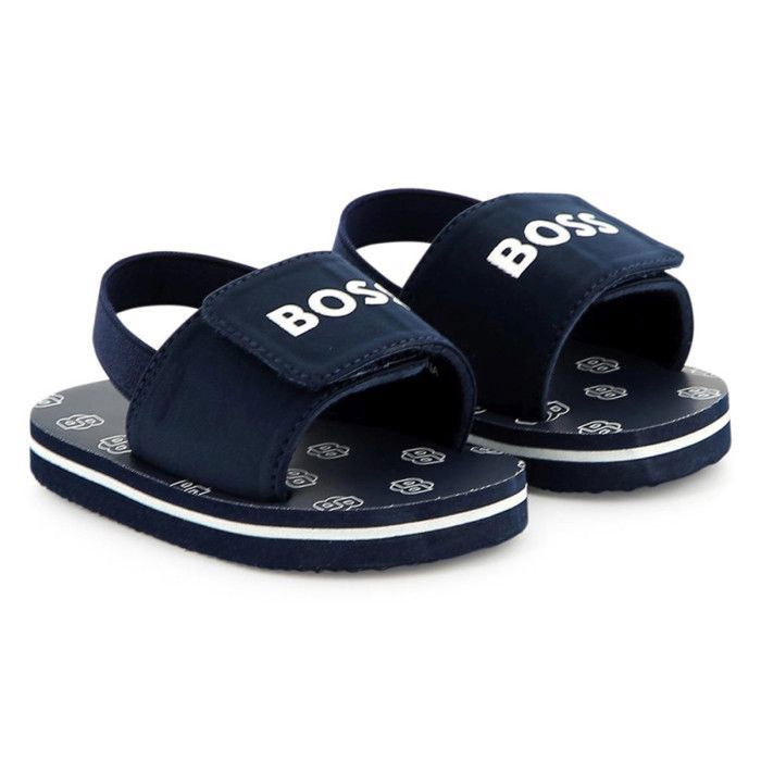 Boss Children's Navy Blue Slides – Practical, Comfortable and Stylish