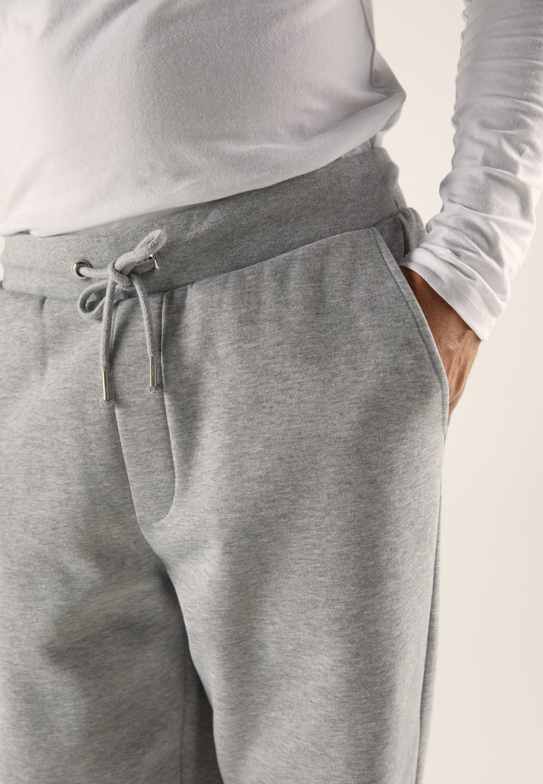 Bas de survêtement Pier One - gris chiné