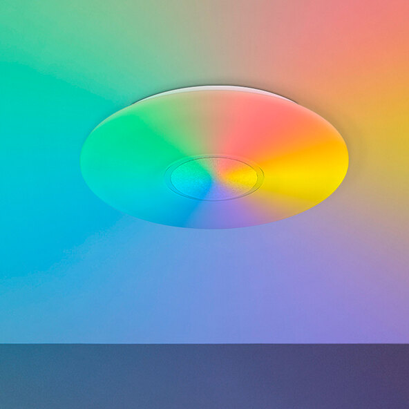 LED ceiling light 41367-40DS, Ø 49 cm