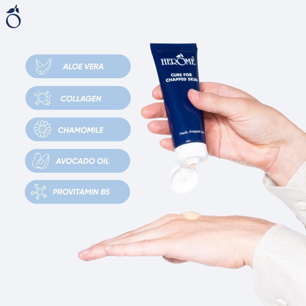 Herome Cosmetics Handmaske – Pflege für rissige Haut – 75 g