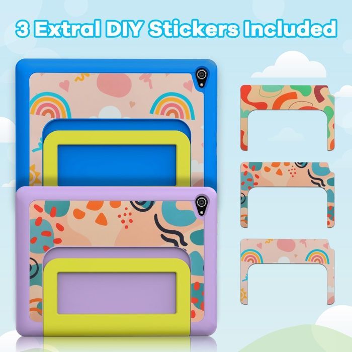 Tablette pour Enfant - KOTSREN - 10 pouces - Violet - 8 Go RAM - 64 Go (ext. 1 To, Android 14)