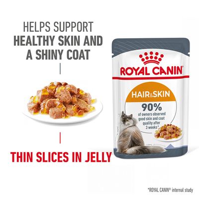 Royal Canin Hair & Skin Care w galaretce